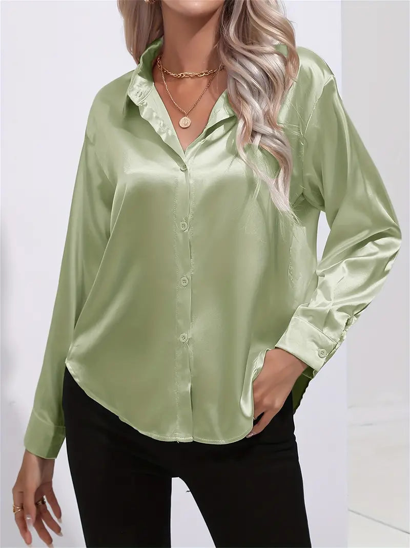 Utrechtlynn ® | SATIJNEN BLOUSE