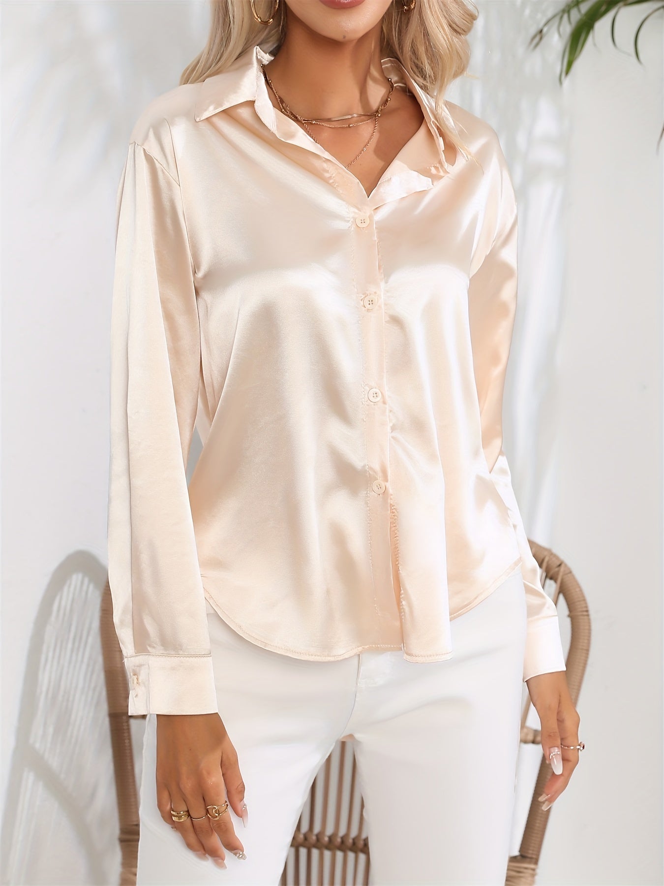 Utrechtlynn ® | SATIJNEN BLOUSE