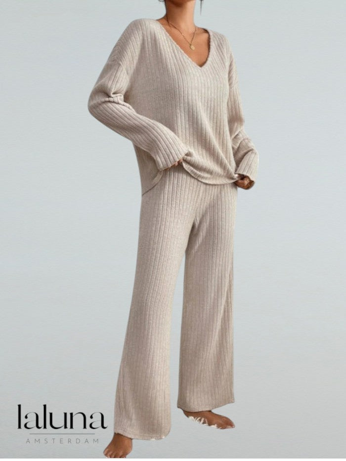 Utrechtlynn ® | GEBREID TWEEDELIGE SET