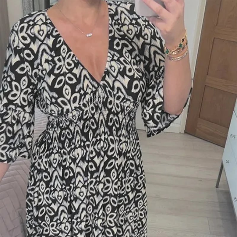 Utrechtlynn ® | BLOEMENJURK MET V-HALS