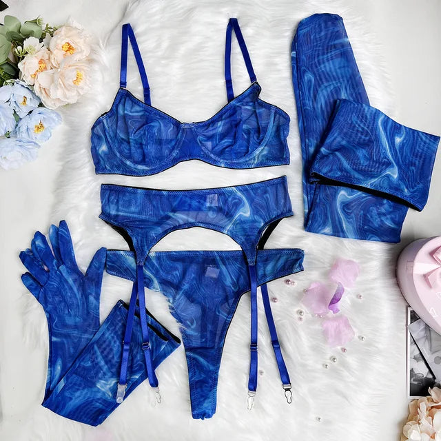 Utrechtlynn ® | POPPY TIE DYE LINGERIE SET