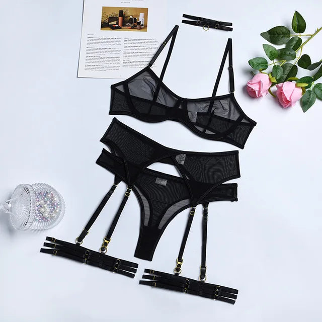 Utrechtlynn ® | 4-DELIGE LINGERIE SET