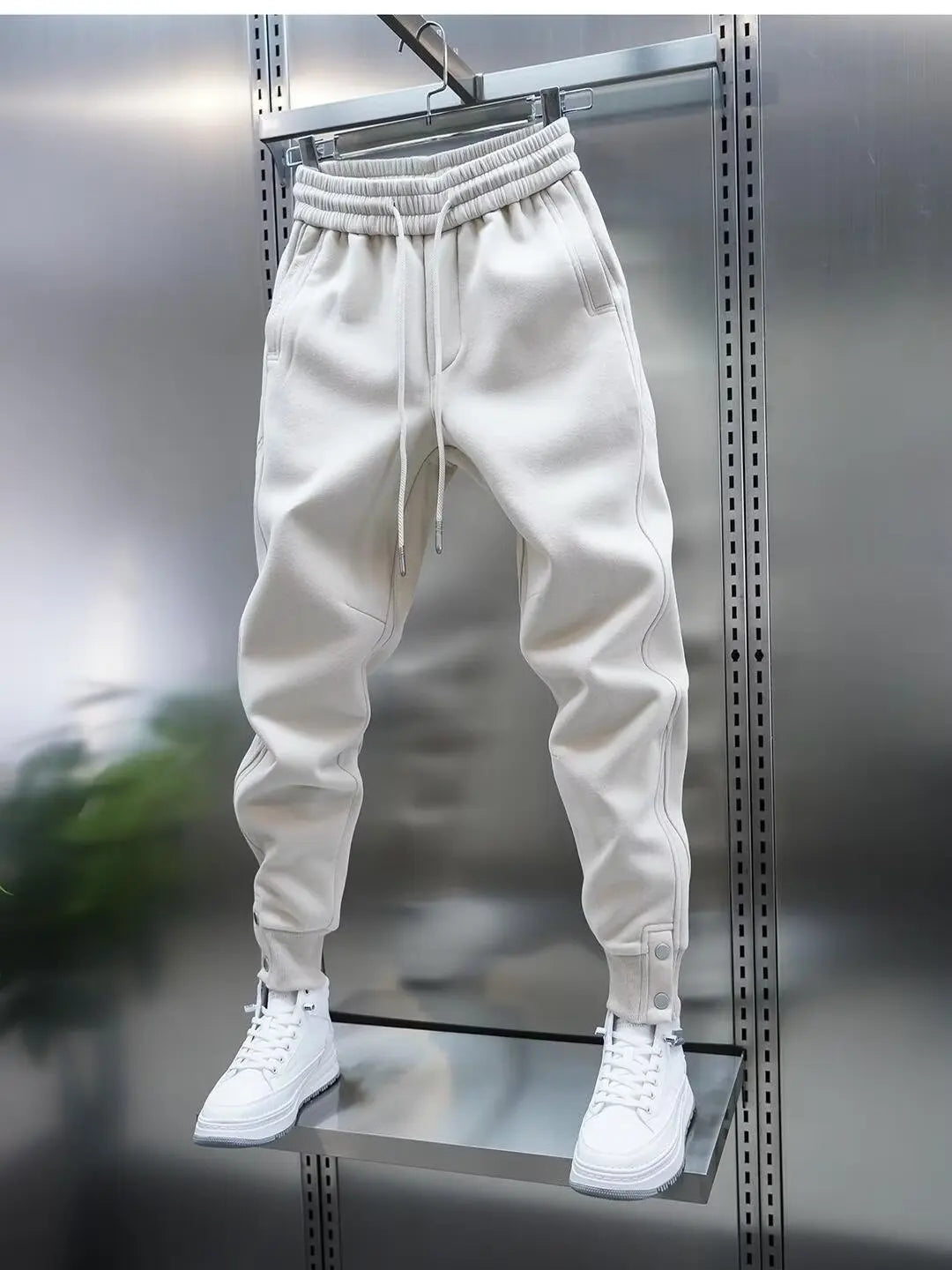 Utrechtlynn ® | CASUAL SLIM FIT BROEK MET ZAKKEN