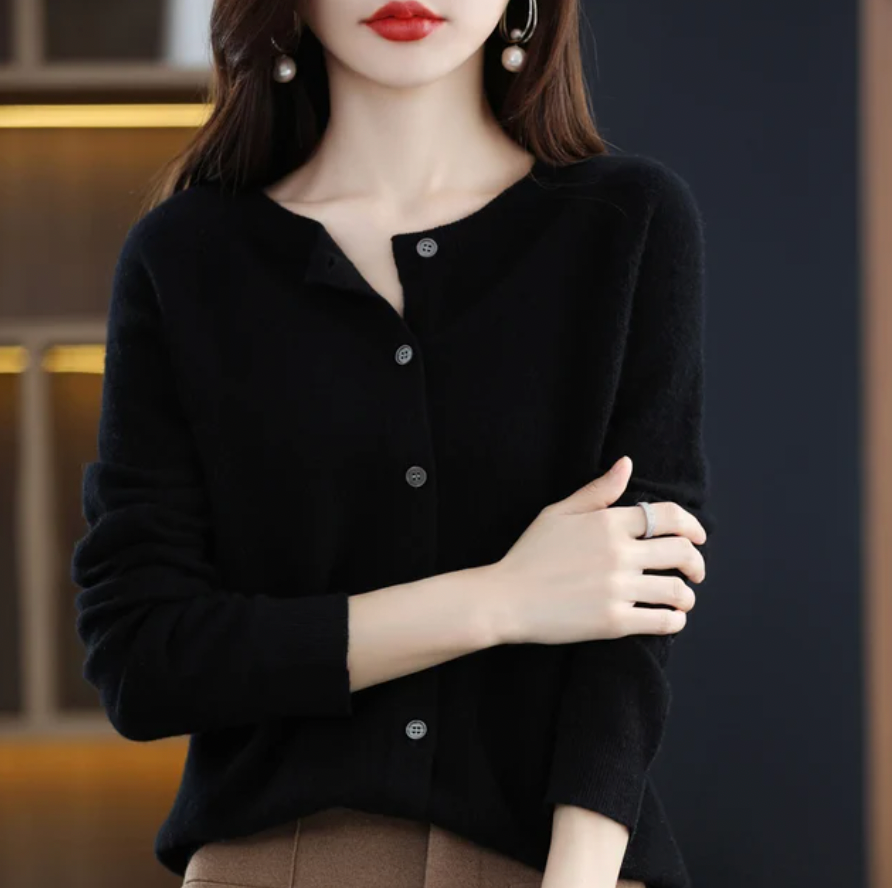 Utrechtlynn ® | ELEGANTE KNOOPJES CARDIGAN