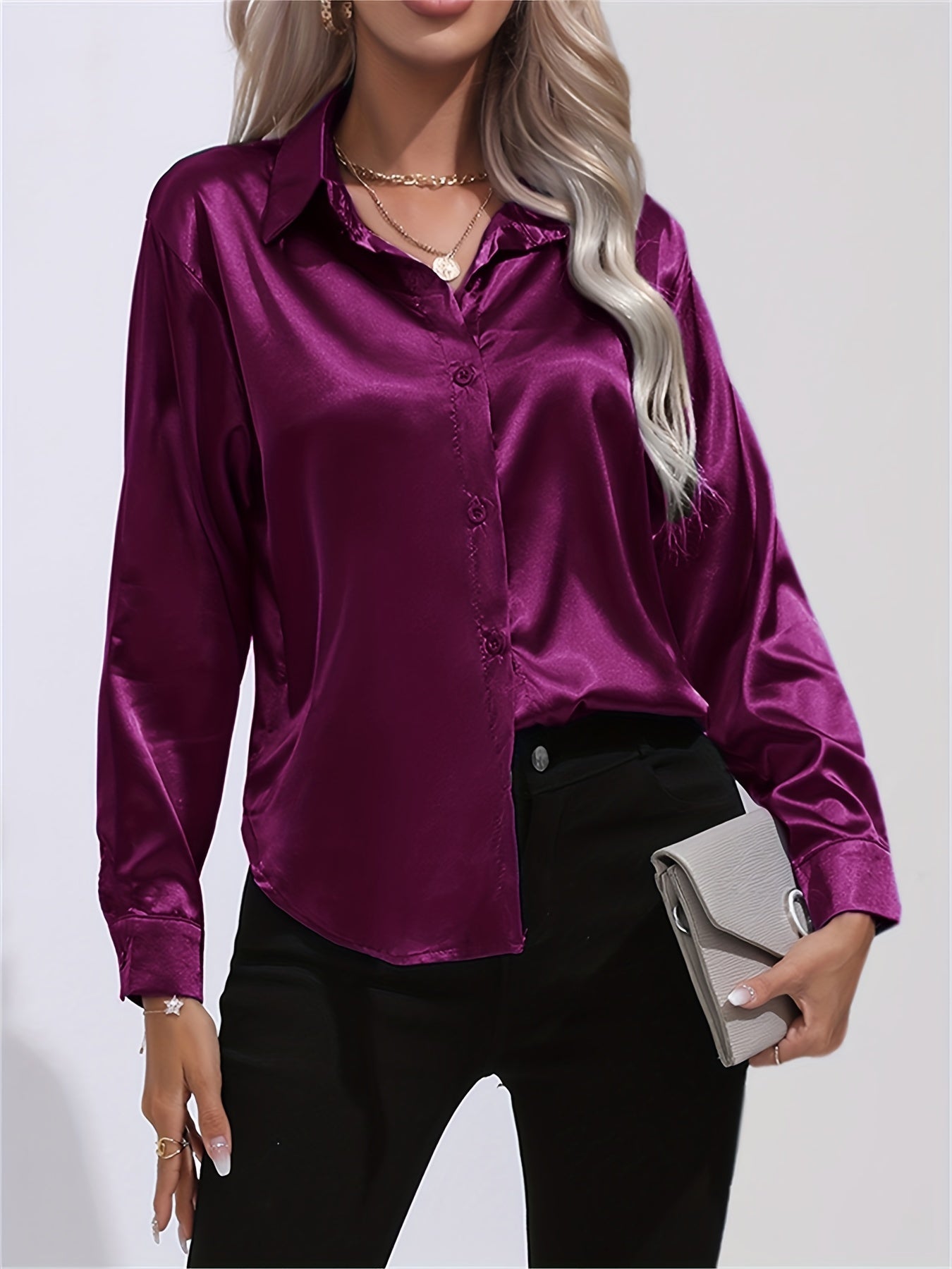 Utrechtlynn ® | SATIJNEN BLOUSE