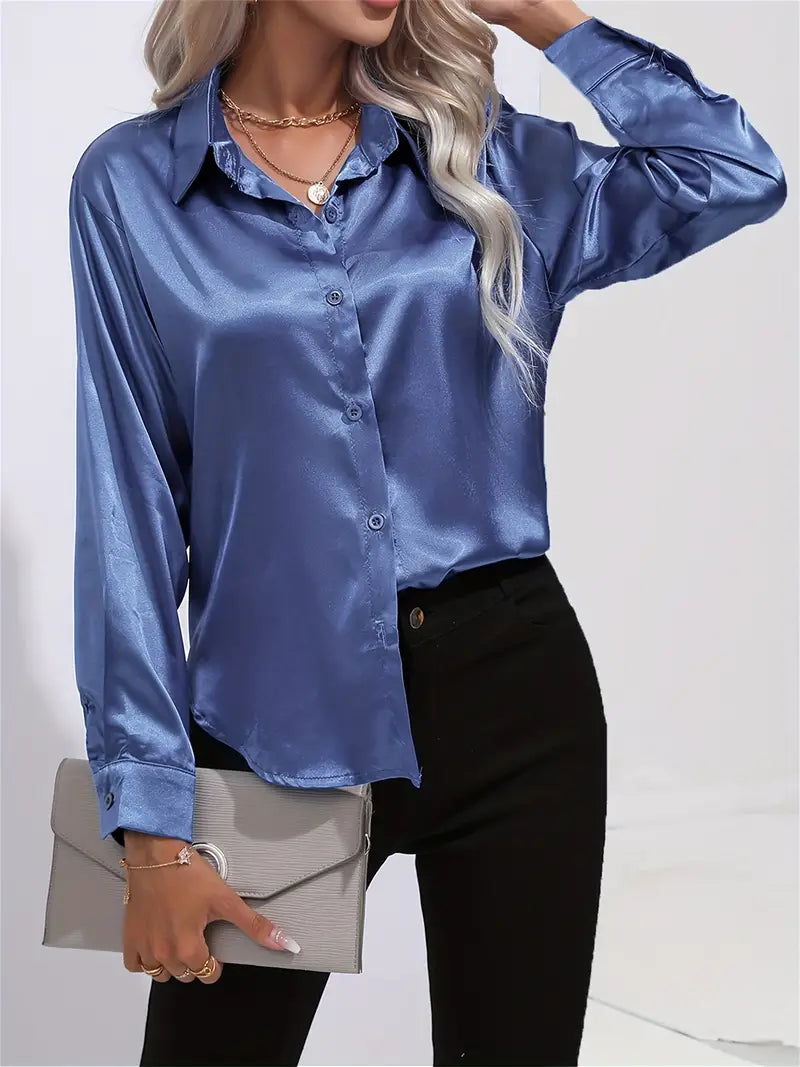 Utrechtlynn ® | SATIJNEN BLOUSE