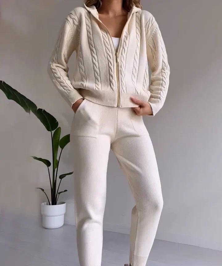 Utrechtlynn® |TWEEDELIGE LUXE KNIT SET