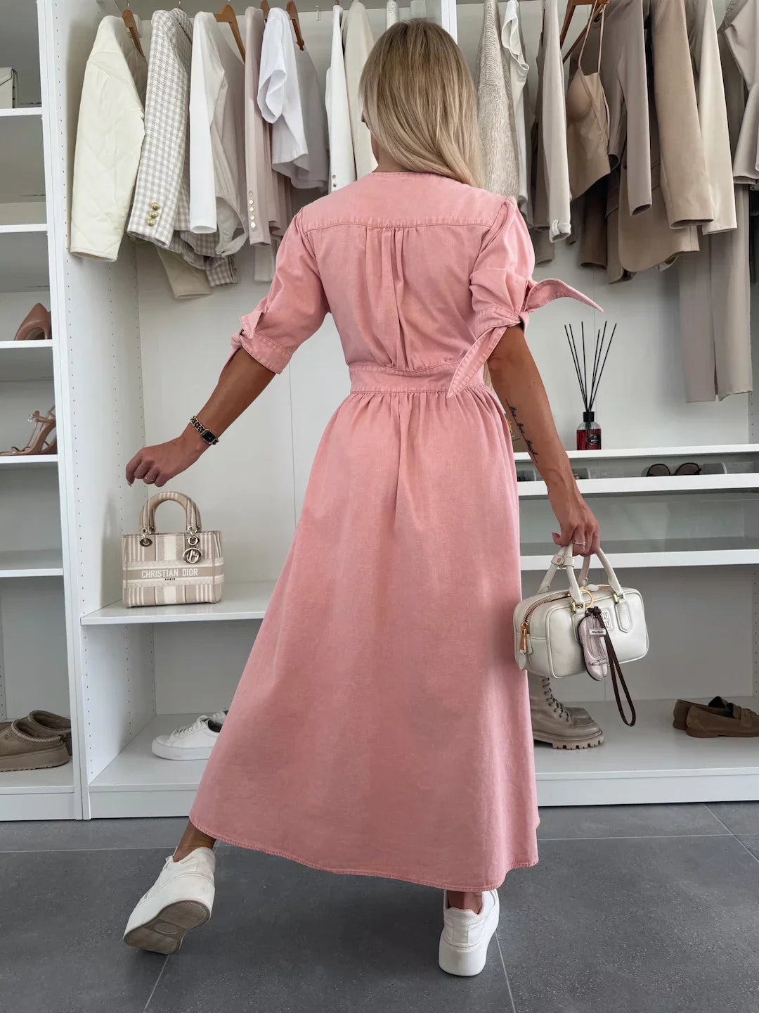 Utrechtlynn ® | STRALENDE DENIM JURK