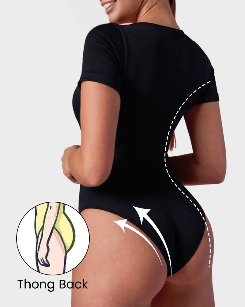 Utrechtlynn ® | BASIC SQUARE NECK BODYSUIT