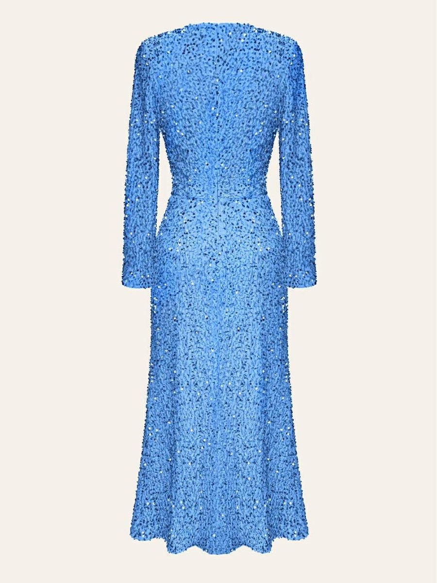 Utrechtlynn ® | PAILLETTEN MIDI JURK