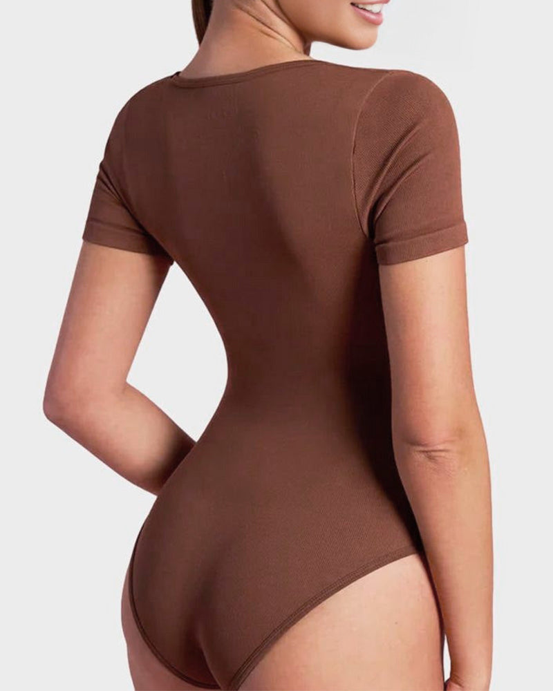 Utrechtlynn ® | BASIC SQUARE NECK BODYSUIT