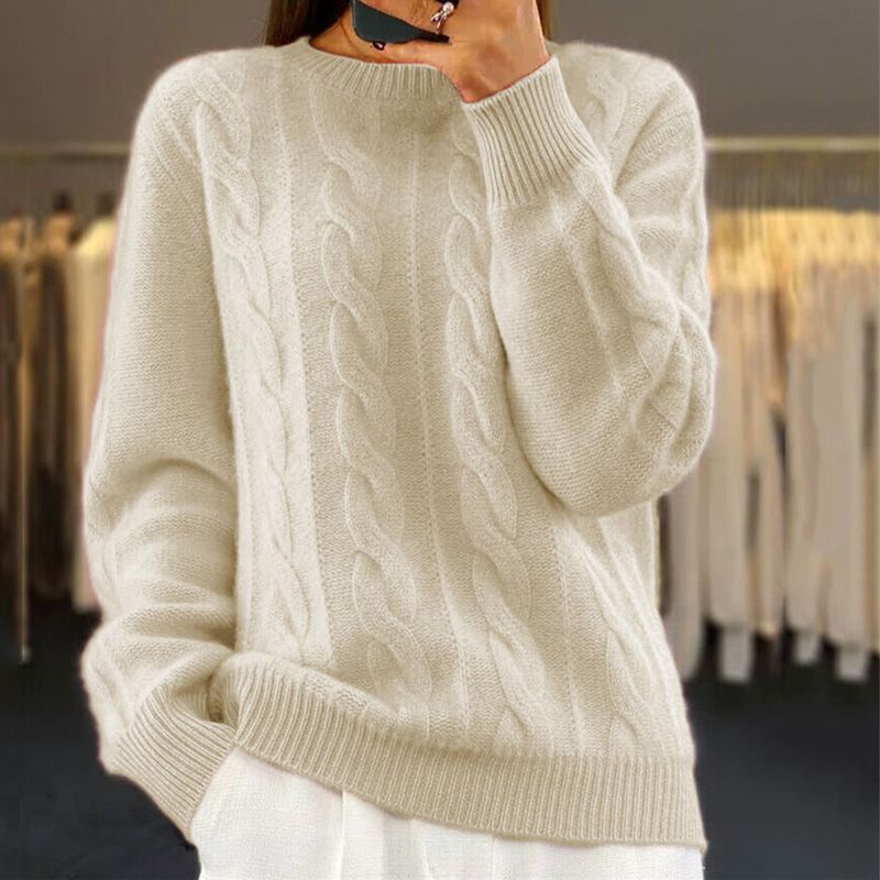 Nathalie - Cosy Knitted Sweater