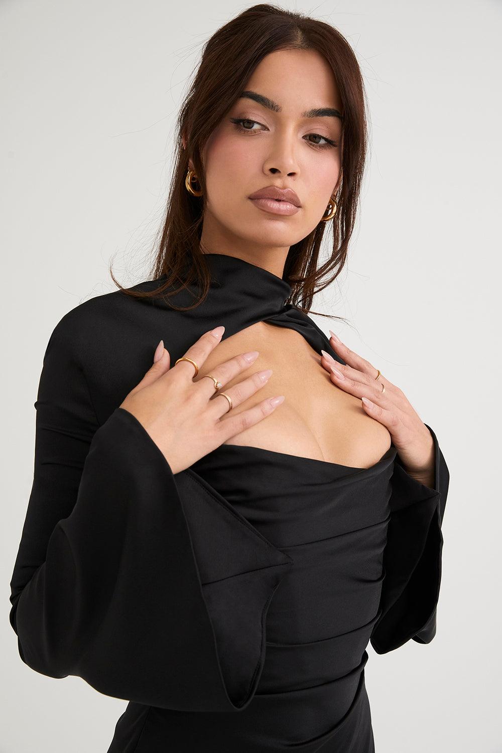 Utrechtlynn® | GEDRAPEERDE CORSET JURK