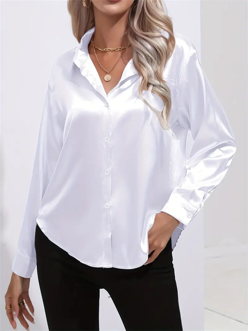 Utrechtlynn ® | SATIJNEN BLOUSE