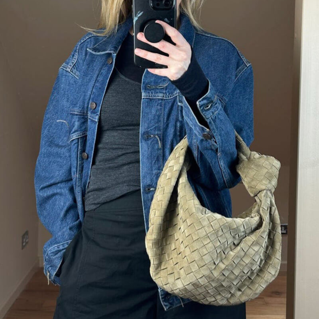 Utrechtlynn ® |  GROTE GEVLOCHTEN DAMESHANDTAS