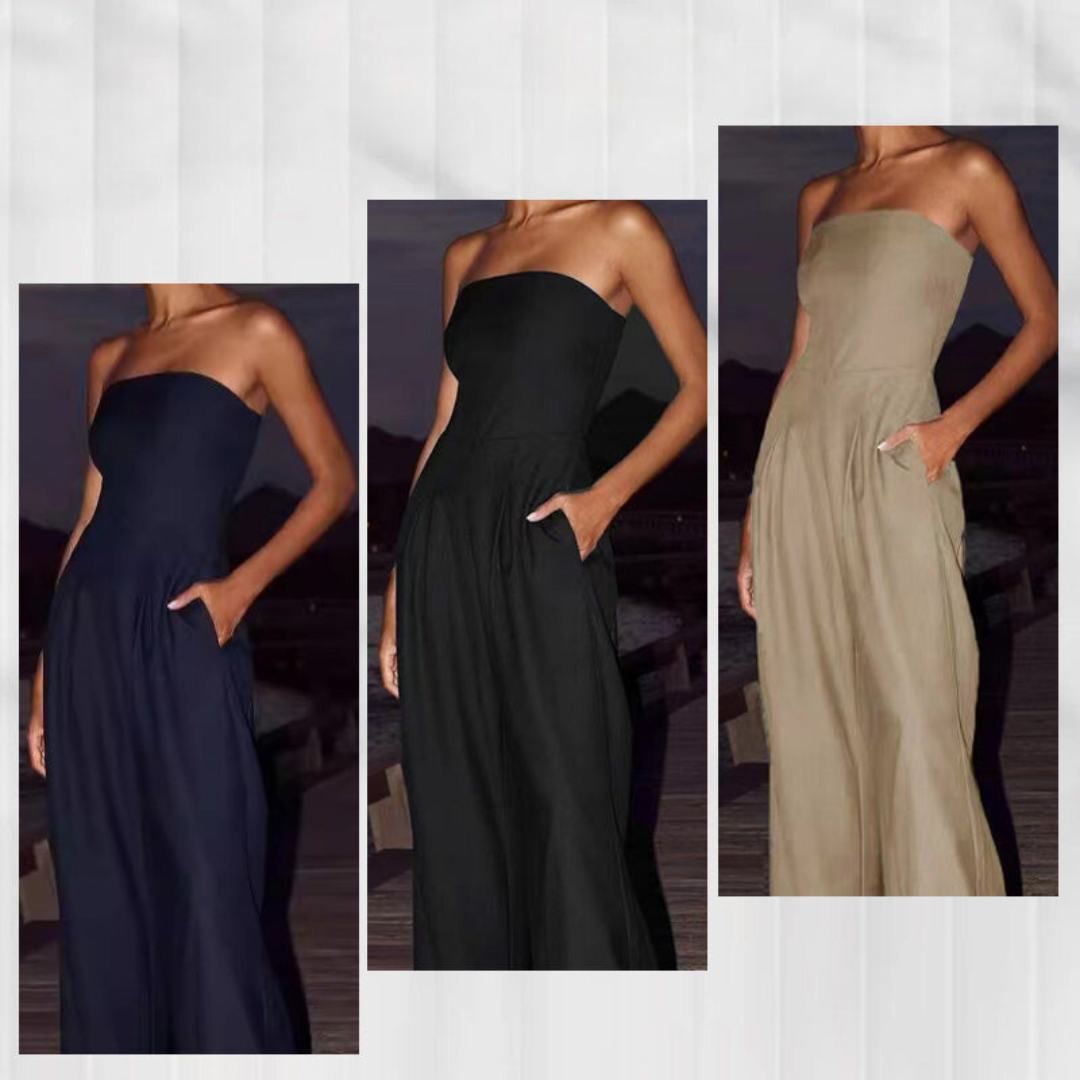 Utrechtlynn ® | STRAPLESS JUMPSUIT