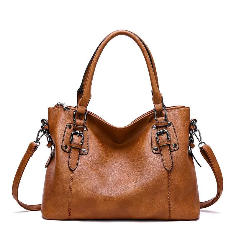Utrechtlynn® | ELEGANTE LEREN SCHOUDERTAS