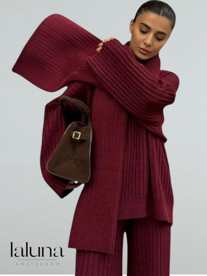 Utrechtlynn® | V-HALS PAKJE MET SJAAL