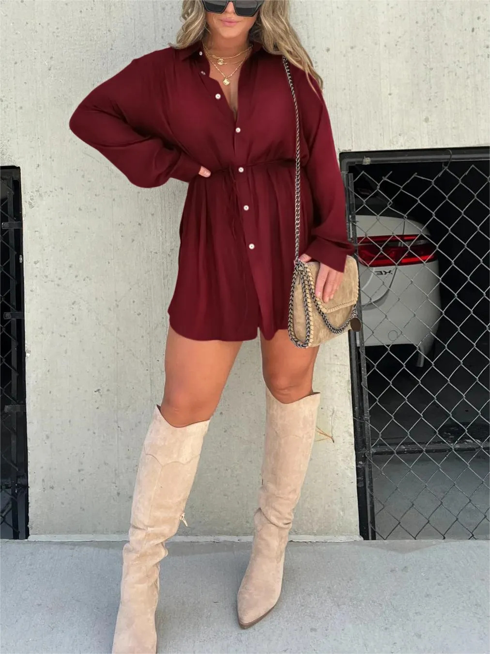 Utrechtlynn® | TRENDY SATIJNEN ROMPER JURK