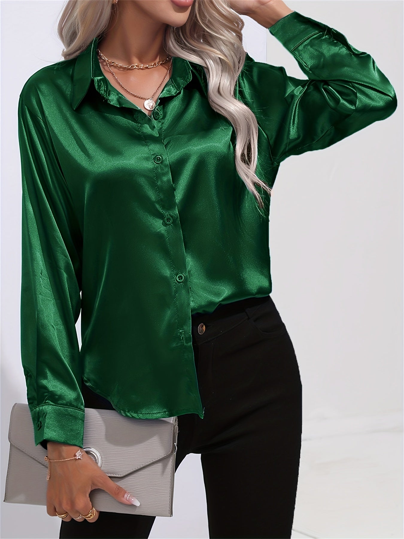 Utrechtlynn ® | SATIJNEN BLOUSE