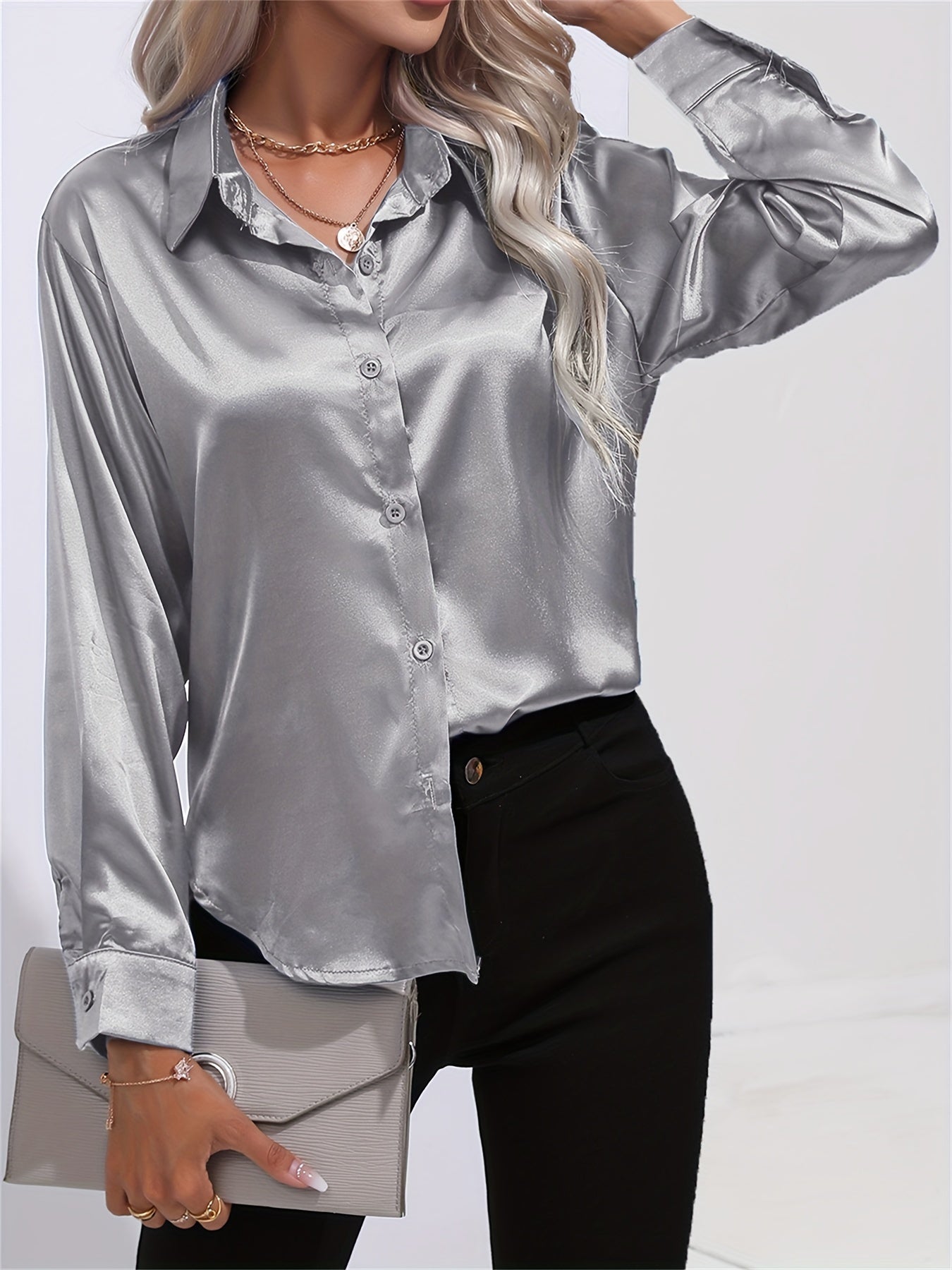 Utrechtlynn ® | SATIJNEN BLOUSE