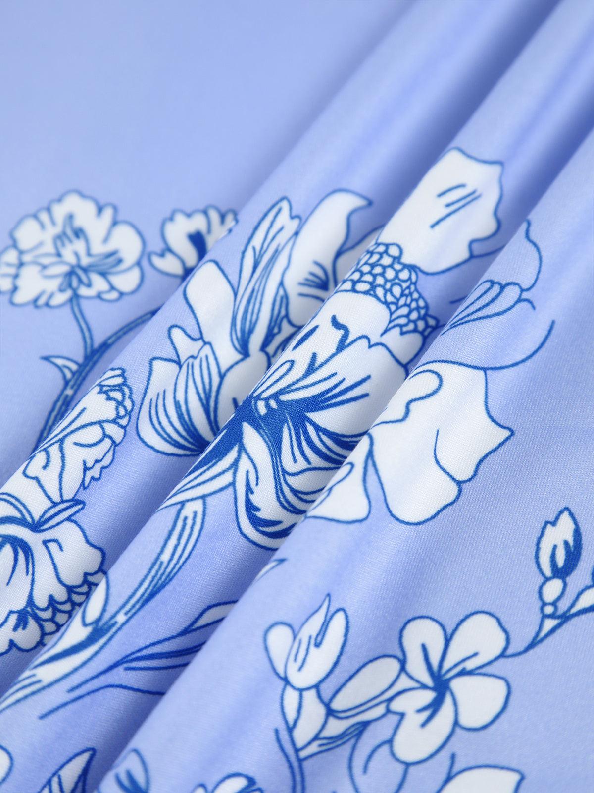 Utrechtlynn® | LANGE JURK MET BLOEMENPRINT