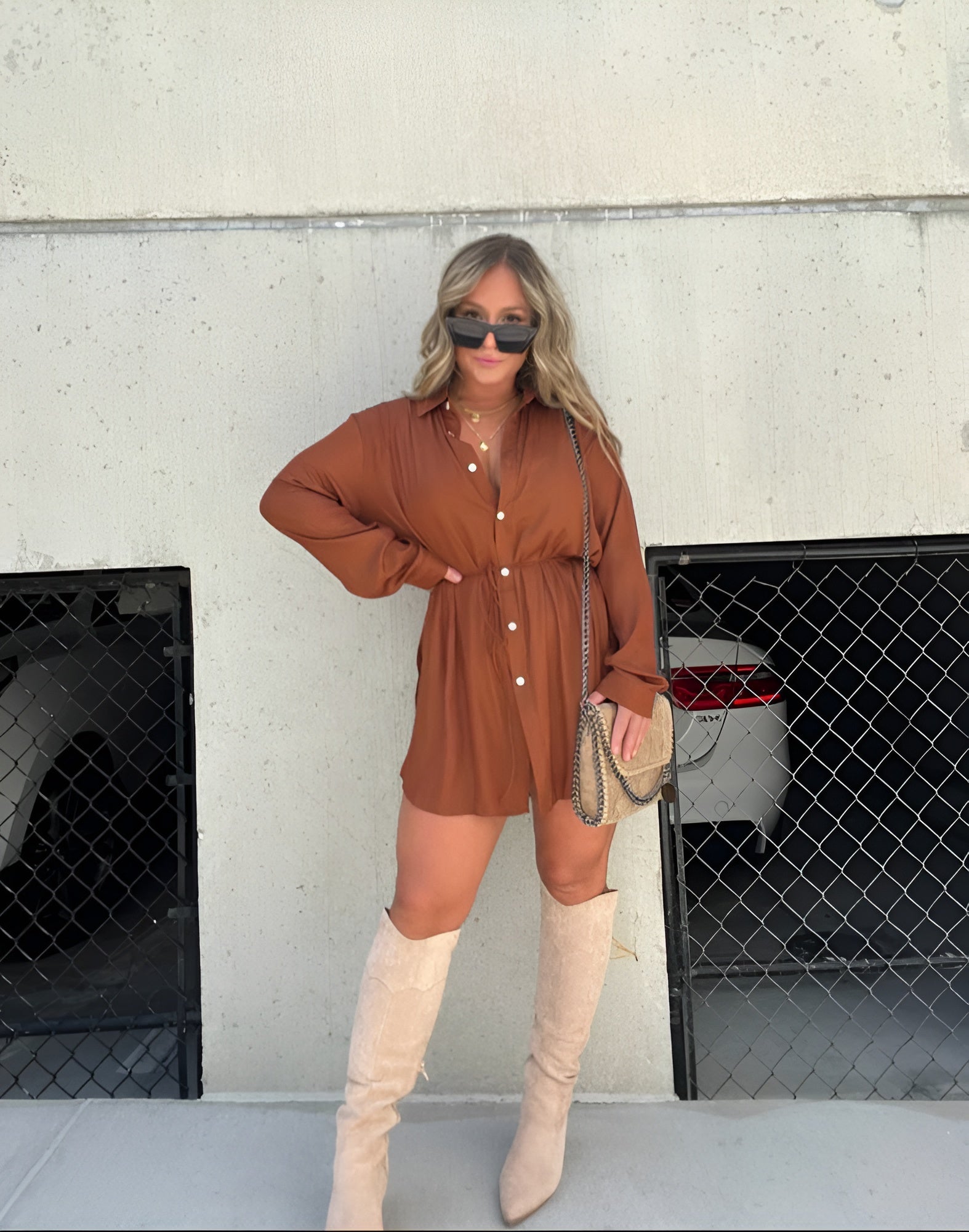 Utrechtlynn® | TRENDY SATIJNEN ROMPER JURK