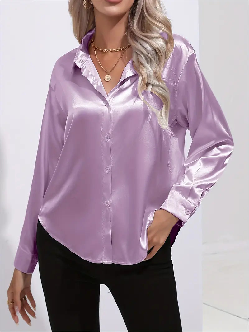Utrechtlynn ® | SATIJNEN BLOUSE