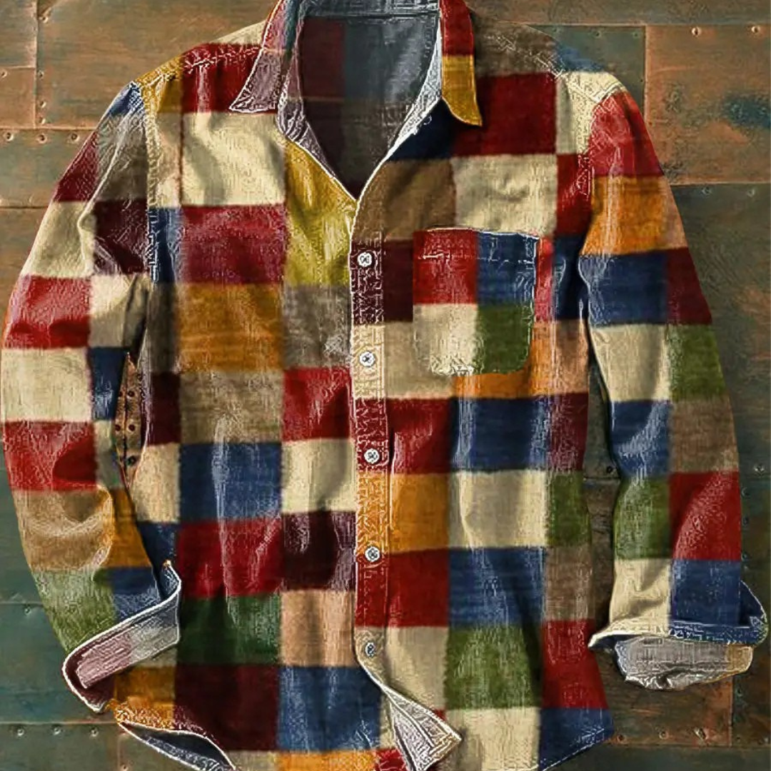 Utrechtlynn ® | KLEURRIJKE UNISEX BLOUSE