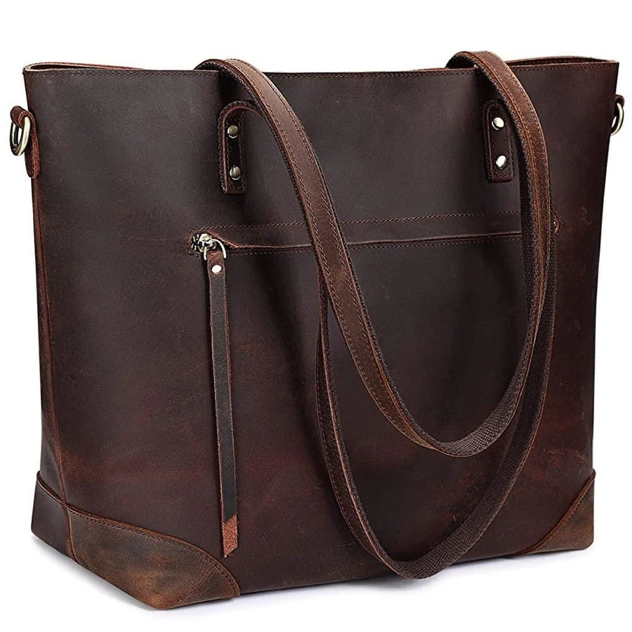 Utrechtlynn ® | VINTAGE LEREN TAS