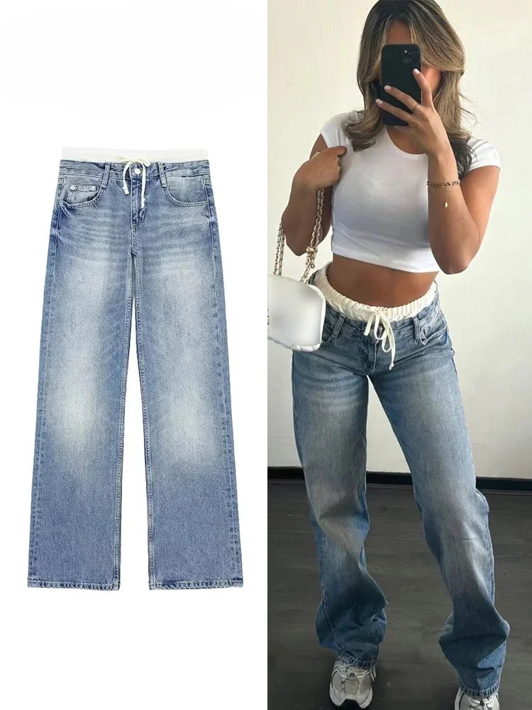 Utrechtlynn® | STRAIGHT WHITE BOXER JEANS