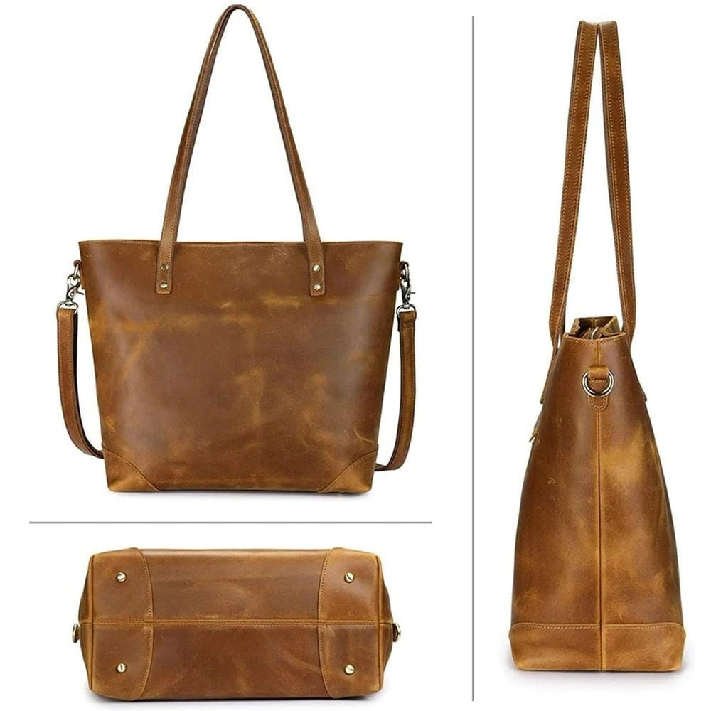 Utrechtlynn ® | VINTAGE LEREN TAS