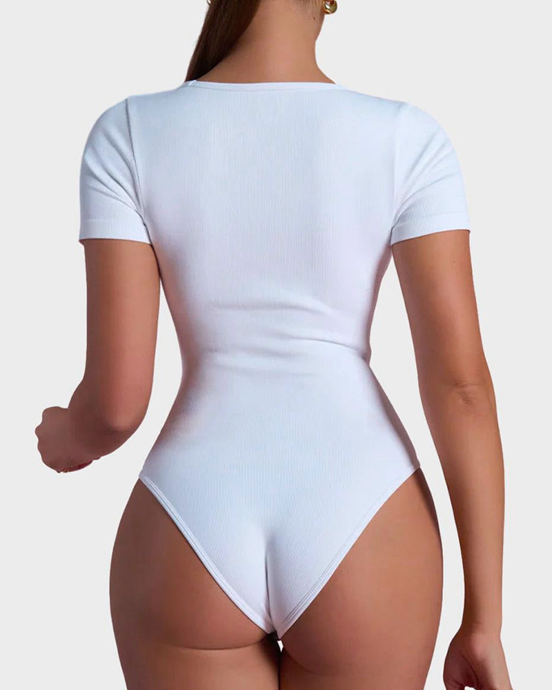 Utrechtlynn ® |  BASIC SQUARE NECK BODYSUIT