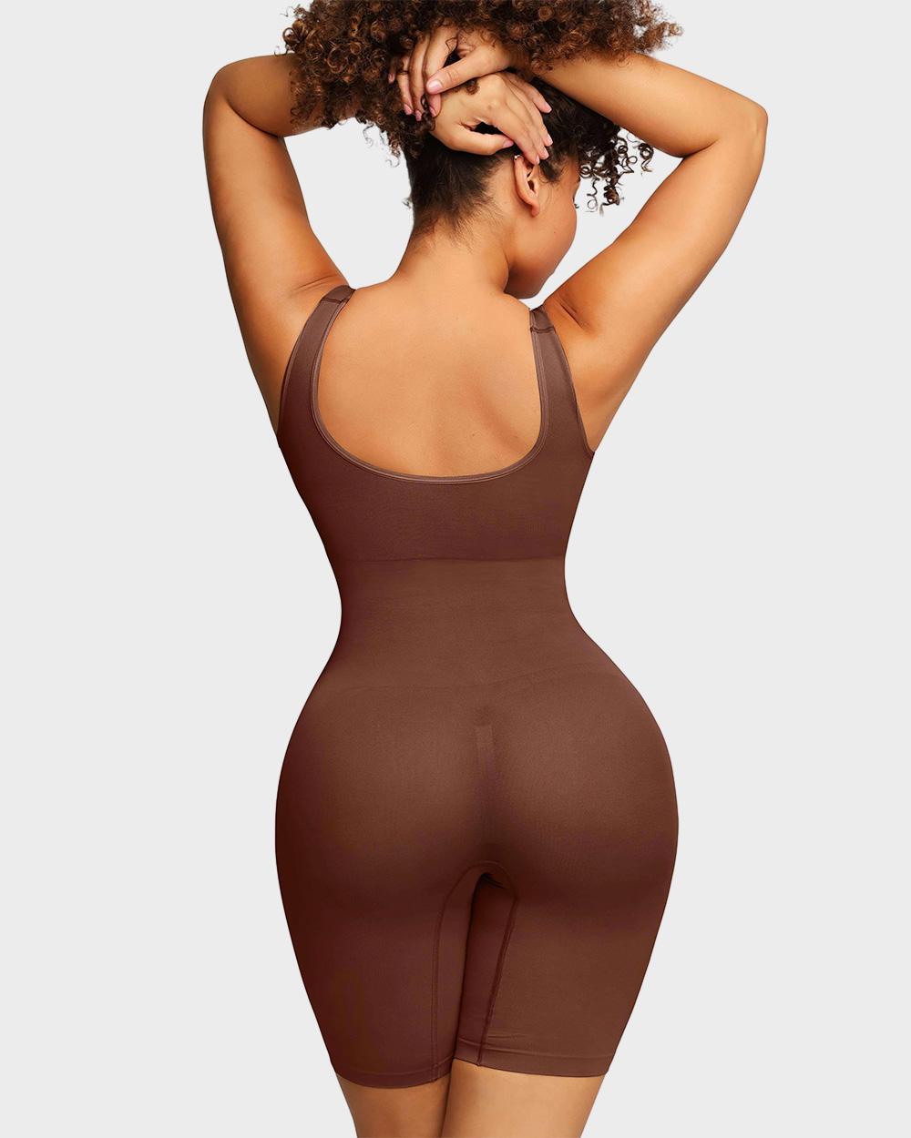 Utrechtlynn ® |  SEAMLESS MID THIGH BODYSUIT