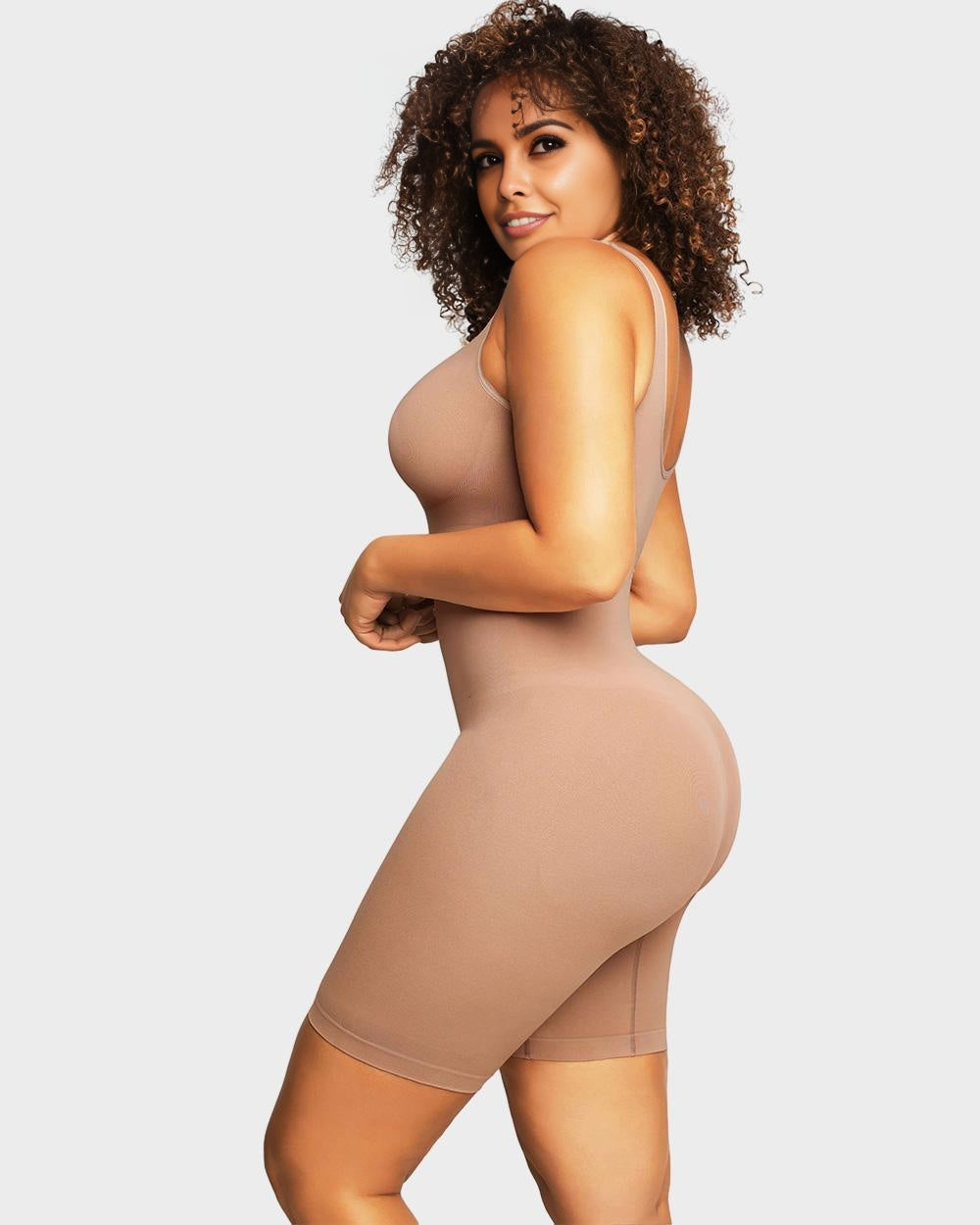 Utrechtlynn ® |  SEAMLESS MID THIGH BODYSUIT
