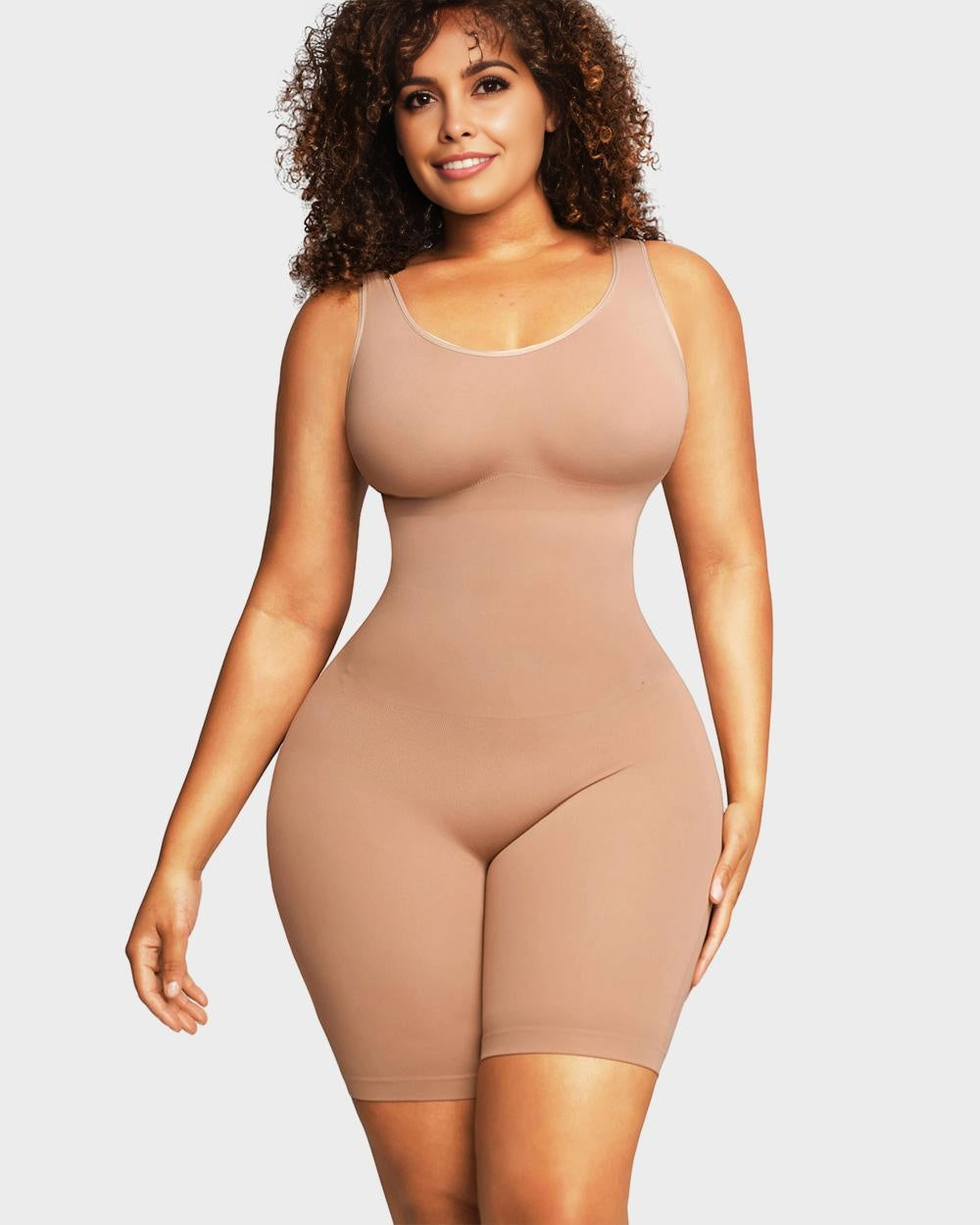 Utrechtlynn ® |  SEAMLESS MID THIGH BODYSUIT